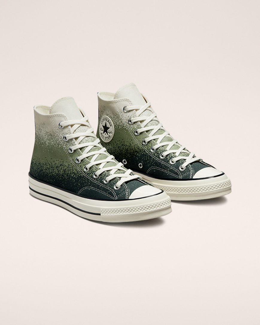 Dámské Boty Vysoké Converse Chuck 70 Scatter Dye Černé | CZ UX31P35